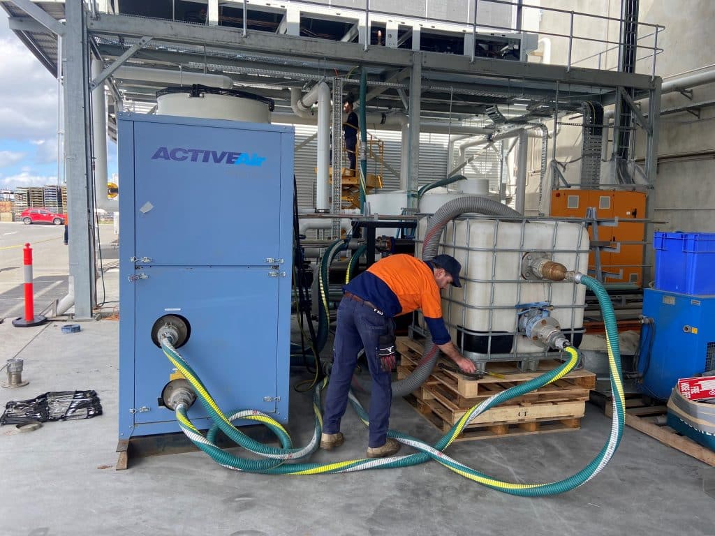 A fast Chiller solution for a manufacturing company